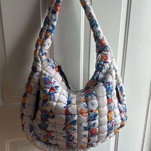 Free People Printed Carryall Tote